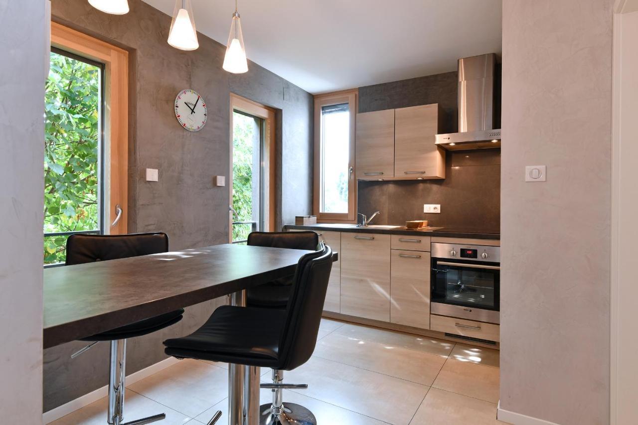 Gite Contemporain L'Hirondelle Guémar Exteriör bild