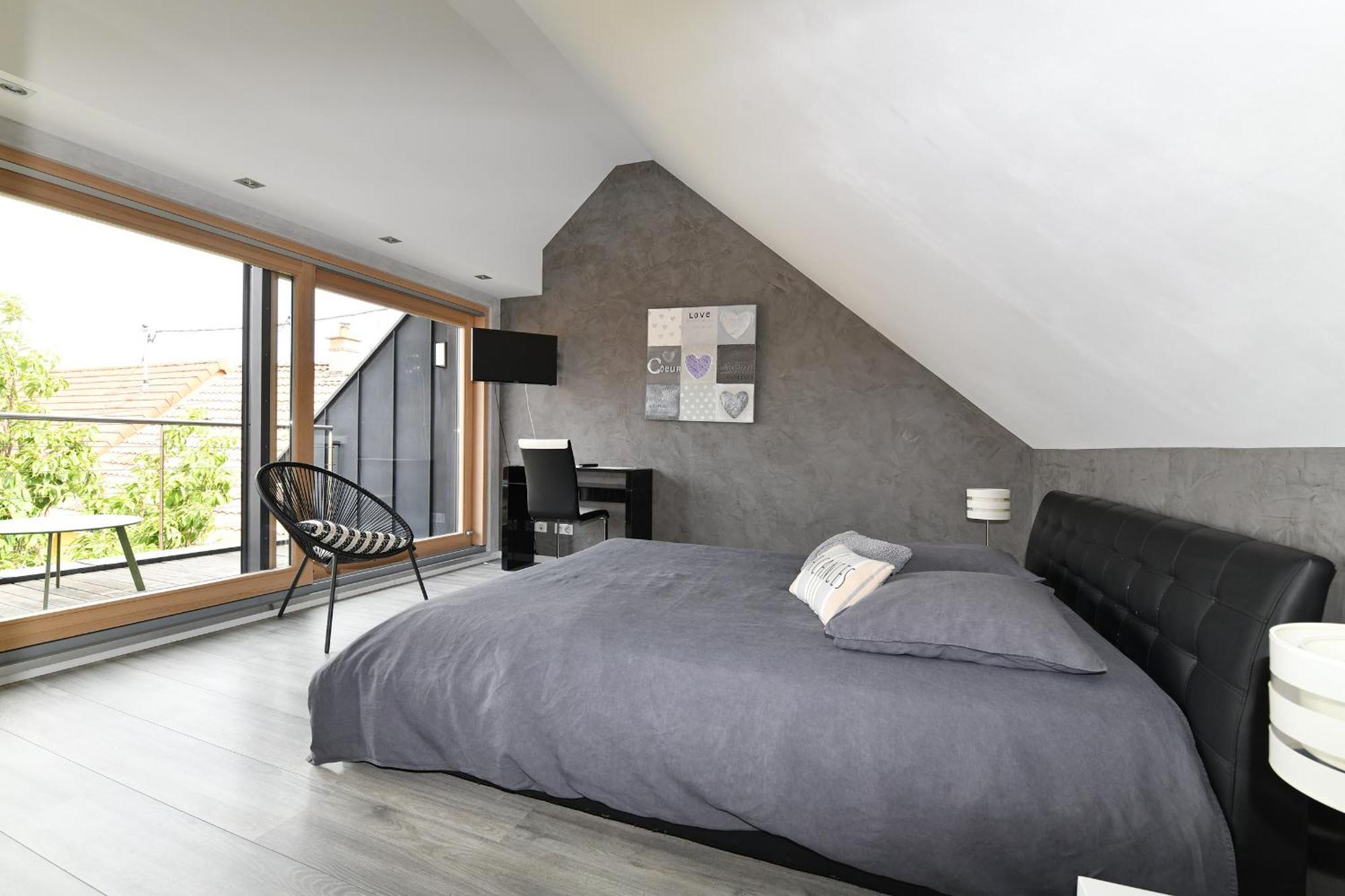 Gite Contemporain L'Hirondelle Guémar Exteriör bild